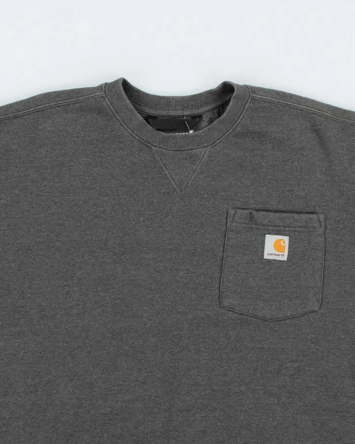 Vintage 2000's Carhartt Loose Fit Pocket Sweatshirt - M sold by Rokit product image thumbnail 3