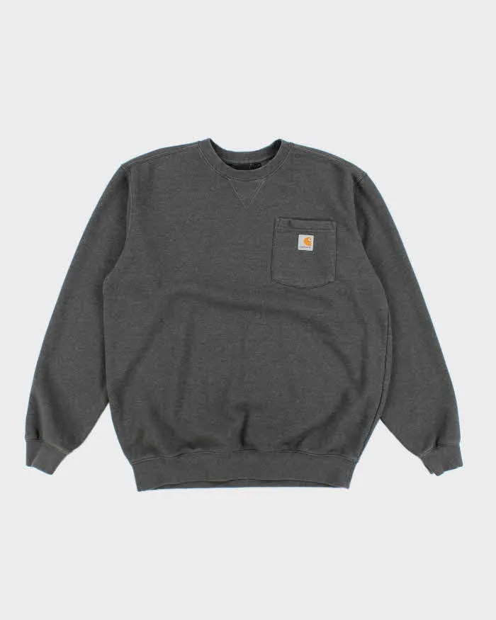 Vintage 2000's Carhartt Loose Fit Pocket Sweatshirt - M sold by Rokit