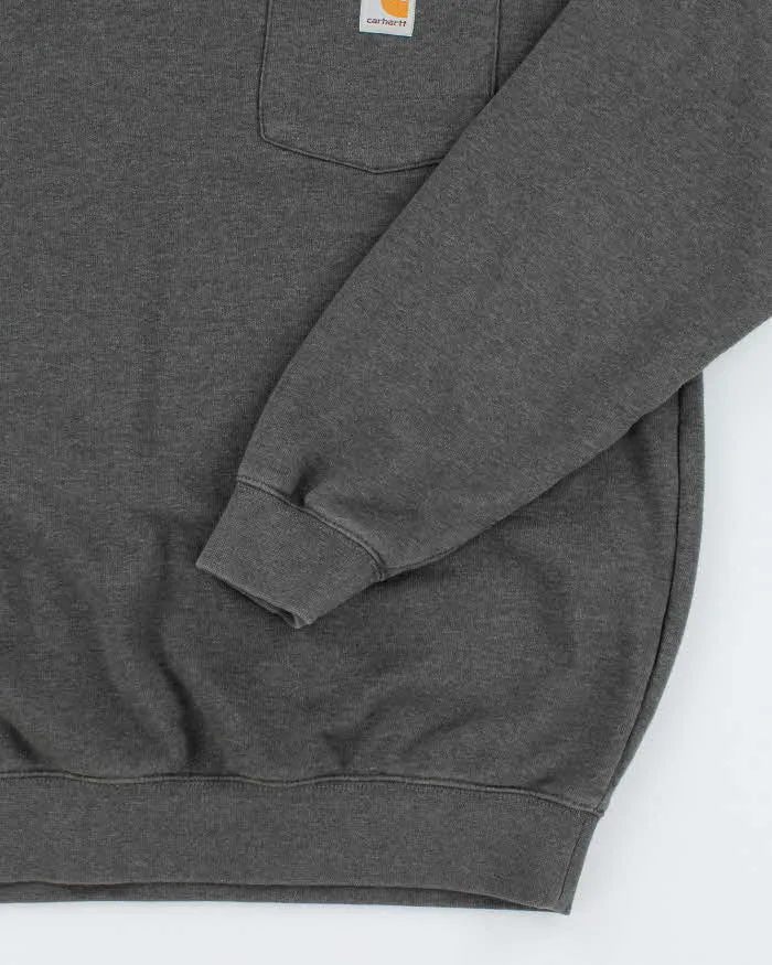 Vintage 2000's Carhartt Loose Fit Pocket Sweatshirt - M sold by Rokit product image thumbnail 4
