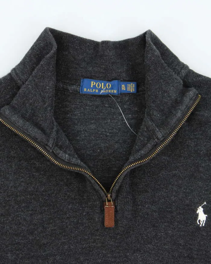 Vintage 2000's Ralph Lauren Quart Zip Sweatshirt - XL sold by Rokit product image thumbnail 5