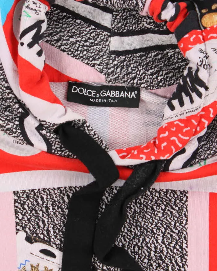 Vintage Y2K Dolce & Gabbana All Over Print Hoodie - M sold by Rokit product image thumbnail 5