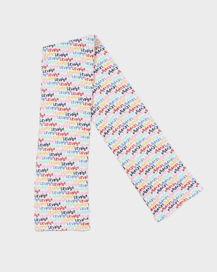 Y2k 00s Levi's Monogram Scarf sold by Rokit product image thumbnail 2