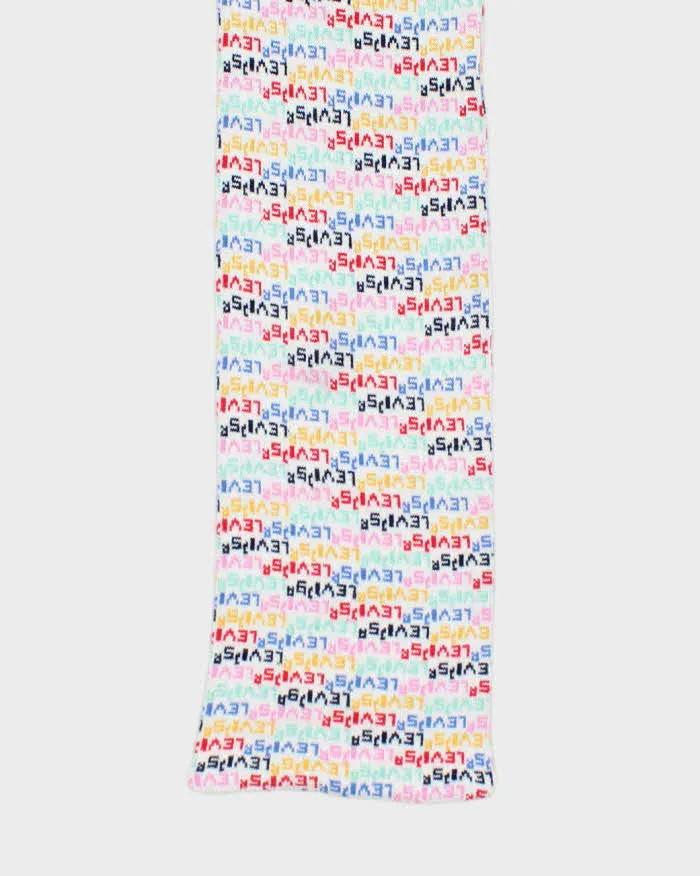 Y2k 00s Levi's Monogram Scarf sold by Rokit product image thumbnail 5
