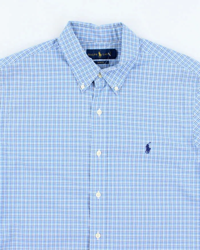 Vintage Ralph Lauren Checked Long Sleeve Shirt - L sold by Rokit product image thumbnail 3