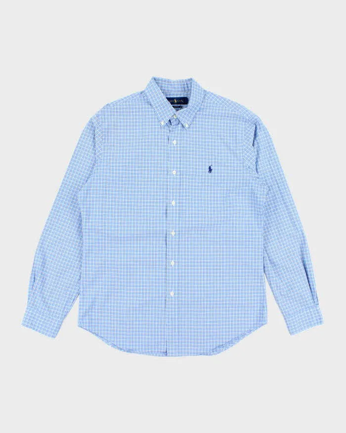 Vintage Ralph Lauren Checked Long Sleeve Shirt - L sold by Rokit