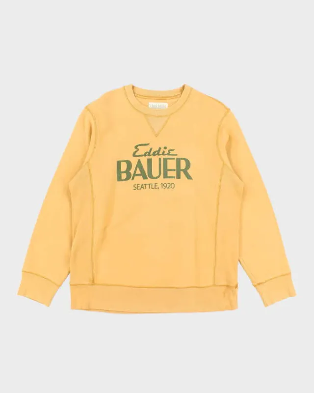 Vintage 2000's Eddie Bauer Spell Out Sweatshirt - L made by Eddie Bauer