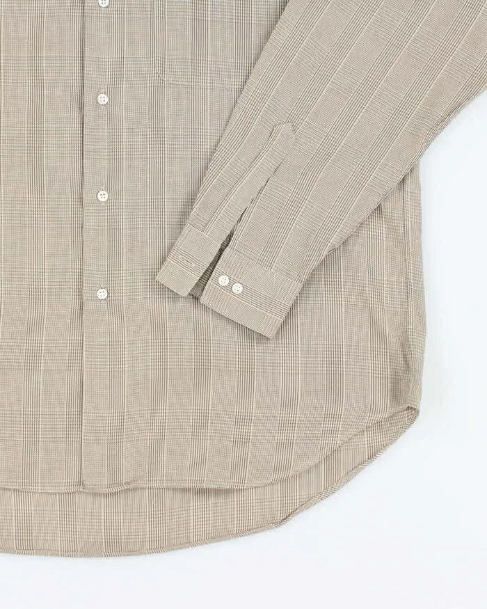 Vintage Salvatore Ferragamo Checked Long Sleeve Shirt - L sold by Rokit product image thumbnail 4