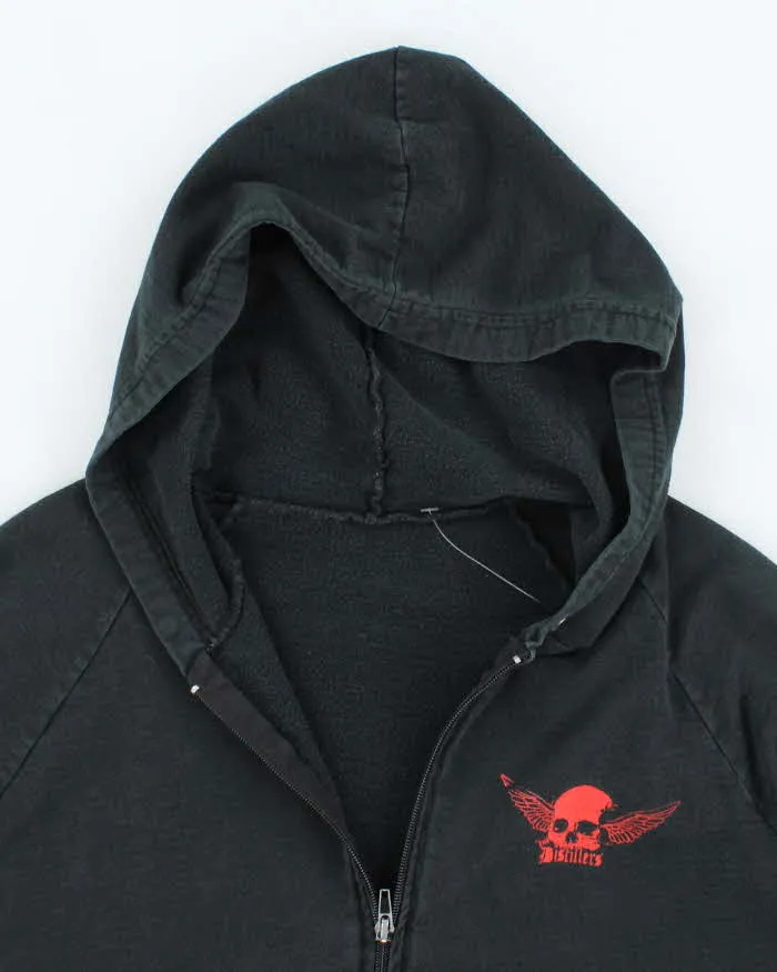 Vintage Y2K The Distillers Punk Band Zip Up Hoodie - M sold by Rokit product image thumbnail 5