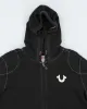 Vintage Y2K True Religion Contrast Stitch Zip Up Hoodie - M sold by Rokit