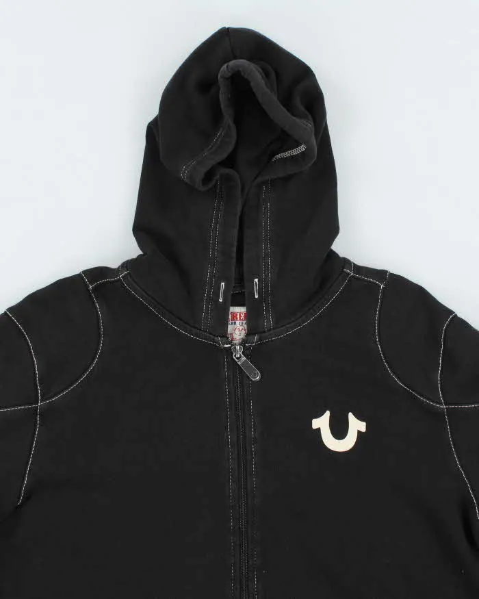 Vintage Y2K True Religion Contrast Stitch Zip Up Hoodie - M sold by Rokit product image thumbnail 3