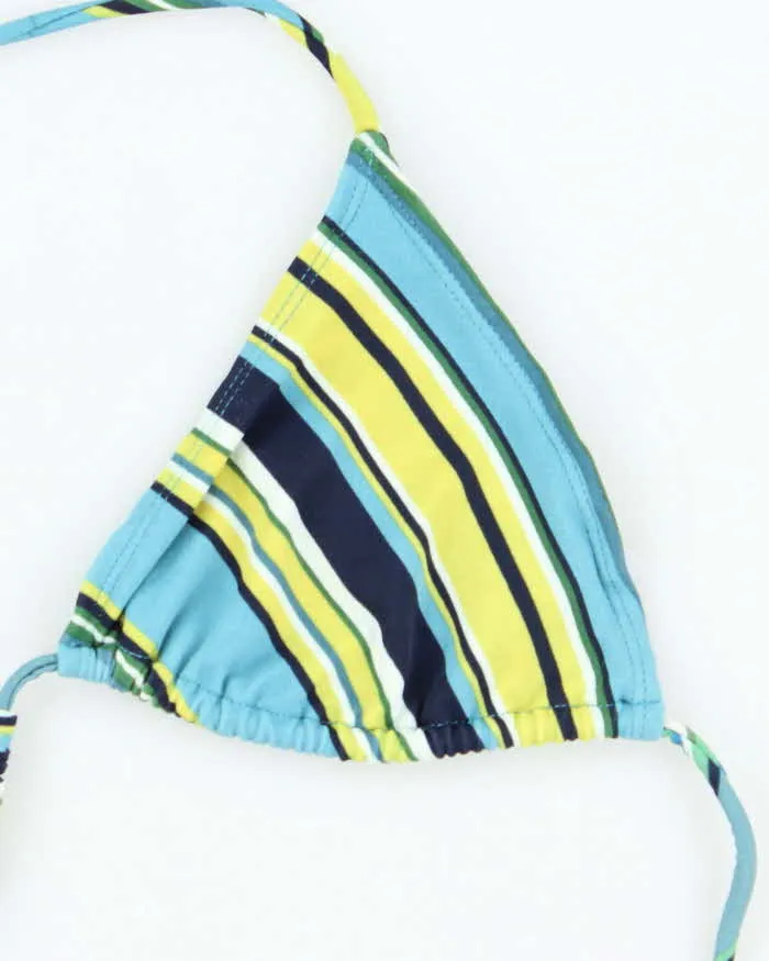Vintage Y2k 00s Stripe Bikini Top - M sold by Rokit product image thumbnail 3