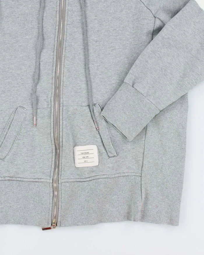 Vintage Thom Browne Heavyweight Zip Up Hoodie - M sold by Rokit product image thumbnail 4