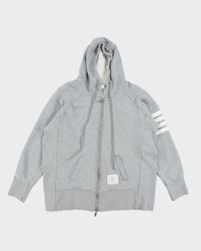 Vintage Thom Browne Heavyweight Zip Up Hoodie - M sold by Rokit