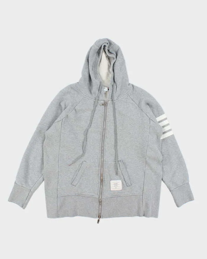 Vintage Thom Browne Heavyweight Zip Up Hoodie - M sold by Rokit