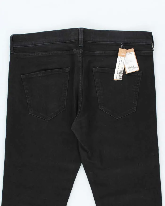DSWT Off White Straight Leg Black Wash Jeans - W36 L28 sold by Rokit product image thumbnail 4