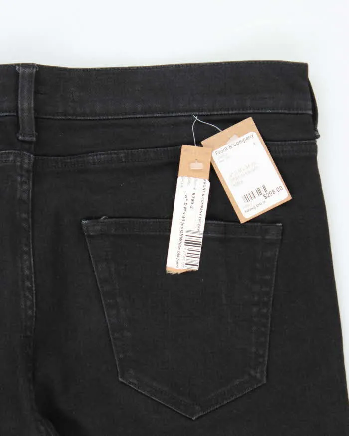 DSWT Off White Straight Leg Black Wash Jeans - W36 L28 sold by Rokit product image thumbnail 5
