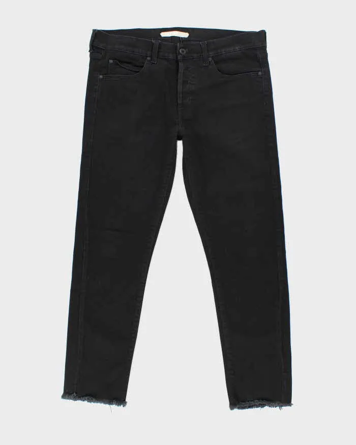 DSWT Off White Straight Leg Black Wash Jeans - W36 L28 sold by Rokit