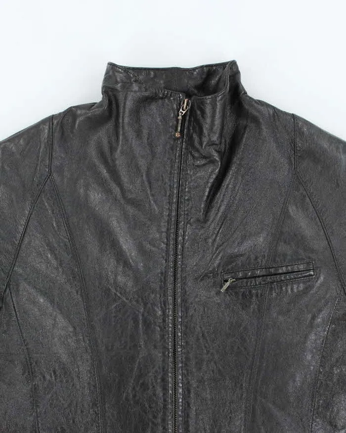 Vintage Y2k 00s Pierre Cardin Leather Jacket - S sold by Rokit product image thumbnail 3