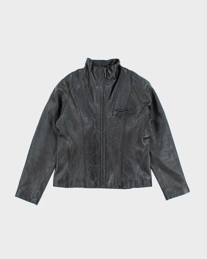 Vintage Y2k 00s Pierre Cardin Leather Jacket - S sold by Rokit