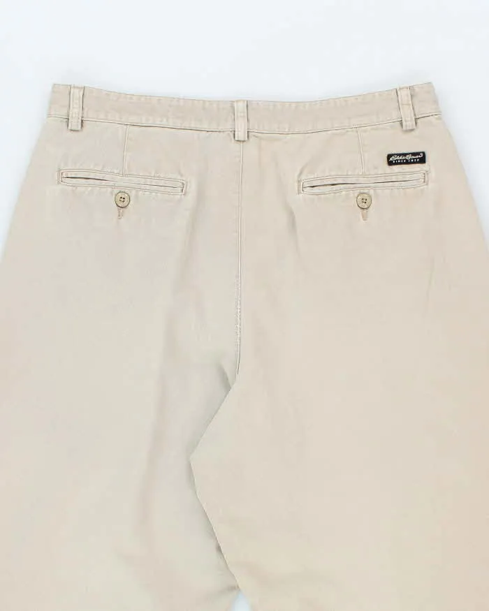 Vintage 2000's Eddie Bauer Relaxed Fit Chino Trousers - W34 L27 sold by Rokit product image thumbnail 4