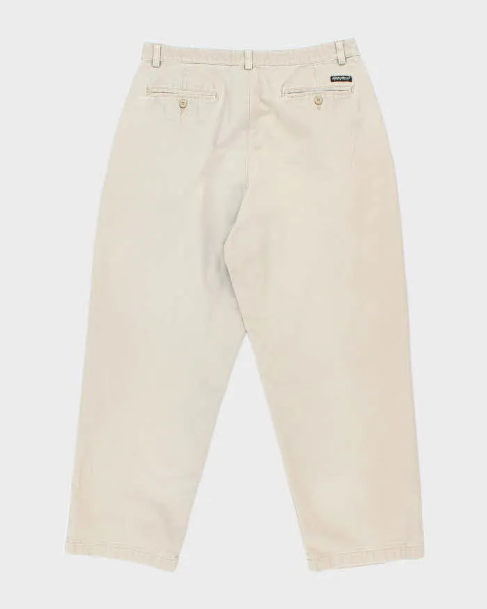 Vintage 2000's Eddie Bauer Relaxed Fit Chino Trousers - W34 L27 sold by Rokit product image thumbnail 2