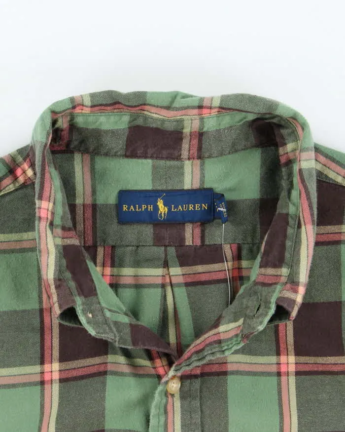 Vintage Ralph Lauren Brushed Cotton Shirt - XL sold by Rokit product image thumbnail 5