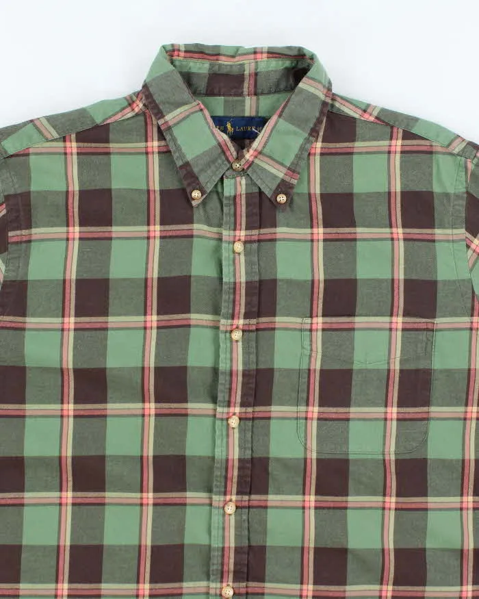 Vintage Ralph Lauren Brushed Cotton Shirt - XL sold by Rokit product image thumbnail 3