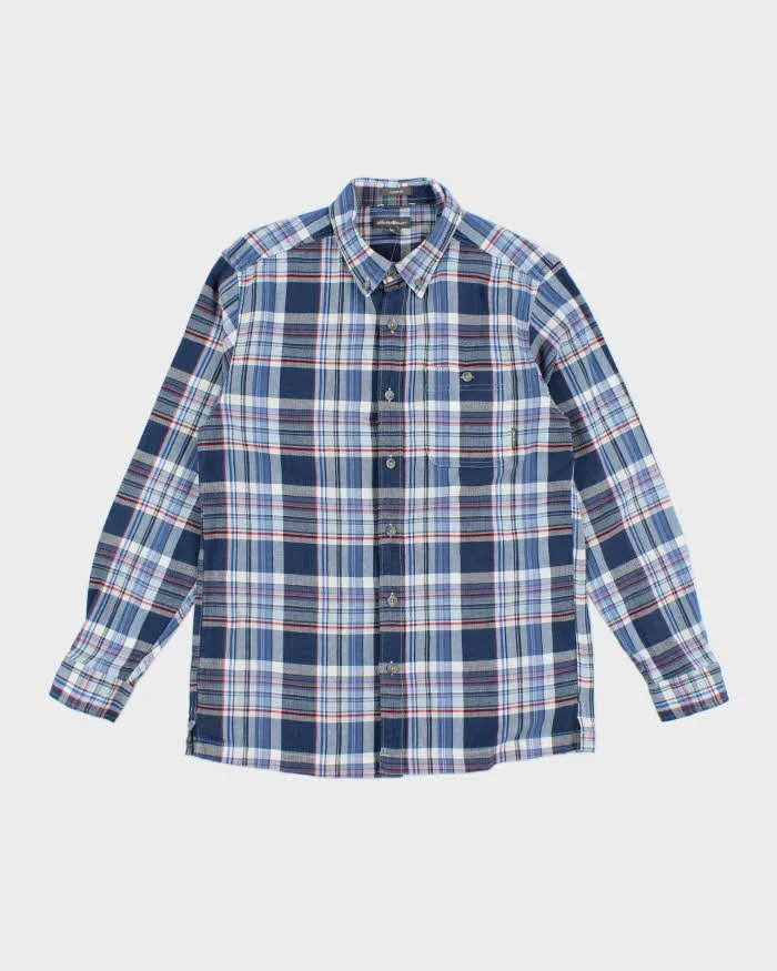 Vintage Eddie Bauer Lightweight Flannel Shirt - M sold by Rokit