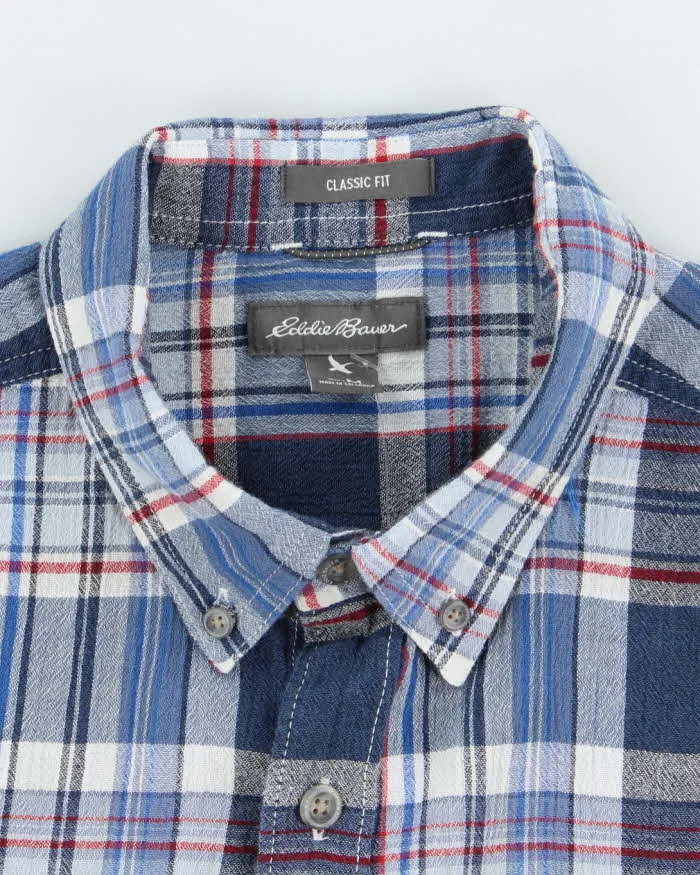 Vintage Eddie Bauer Lightweight Flannel Shirt - M sold by Rokit product image thumbnail 5