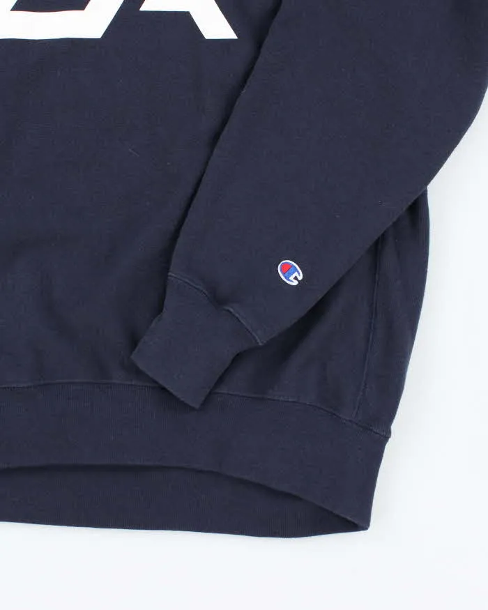 Vintage 00s Champion Reverse Weave EA Sweatshirt - L sold by Rokit product image thumbnail 4
