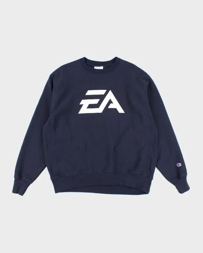 Vintage 00s Champion Reverse Weave EA Sweatshirt - L sold by Rokit