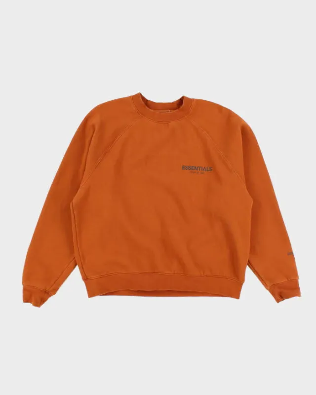 Essentials Fear of God Small Logo Graphic Sweatshirt - M sold by Rokit
