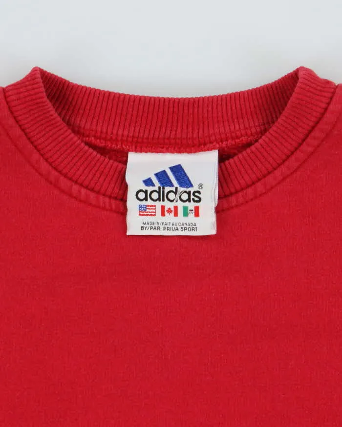 Vintage 2000's Adidas Embroidered Logo Sweatshirt - M sold by Rokit product image thumbnail 5