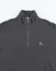 Vintage 2000's Burberry Quarter Zip Sweatshirt - M sold by Rokit