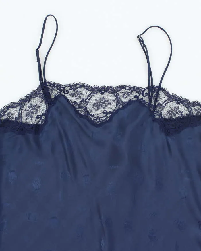 Vintage 90 Liz Claiborne Satin Slip Dress - M sold by Rokit product image thumbnail 3