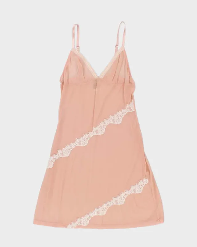 Vintage Y2k 00s Donna L'oren Mesh Slip Dress - S sold by Rokit