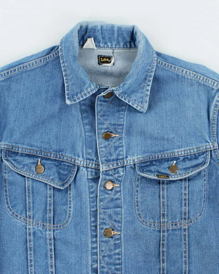 Vintage 80's Lee Light Wash Denim Jacket - S sold by Rokit product image thumbnail 3