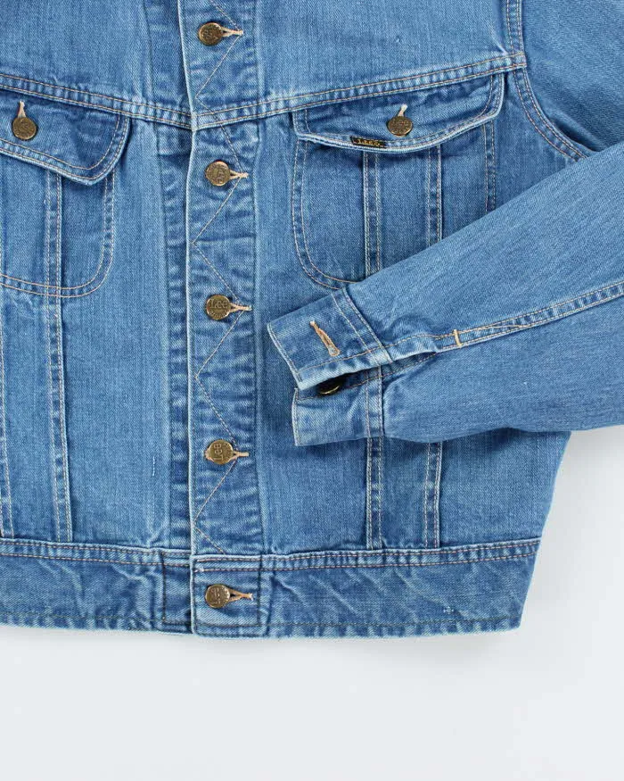 Vintage 80's Lee Light Wash Denim Jacket - S sold by Rokit product image thumbnail 4