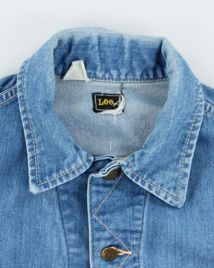 Vintage 80's Lee Light Wash Denim Jacket - S sold by Rokit product image thumbnail 5