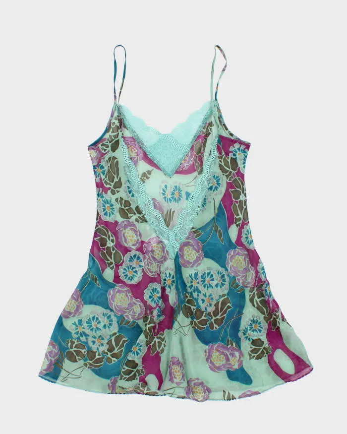 Vintage Y2k 00s Victoria's Secret Silk Sheer Slip Dress - S sold by Rokit product image thumbnail 2