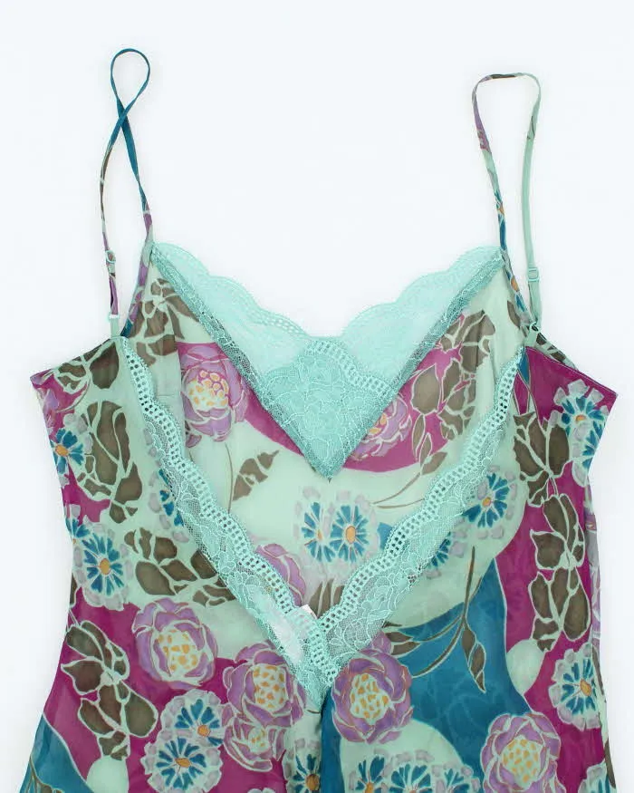 Vintage Y2k 00s Victoria's Secret Silk Sheer Slip Dress - S sold by Rokit product image thumbnail 4