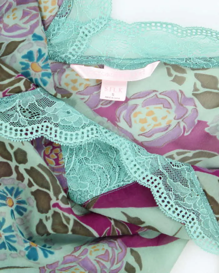 Vintage Y2k 00s Victoria's Secret Silk Sheer Slip Dress - S sold by Rokit product image thumbnail 5