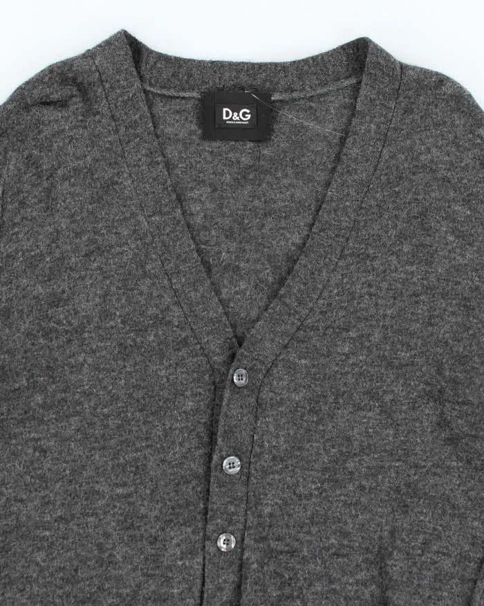 Vintage Y2K Dolce & Gabbana Fine Wool Button Up Cardigan - M sold by Rokit product image thumbnail 3