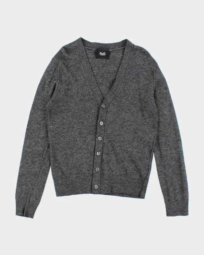 Vintage Y2K Dolce & Gabbana Fine Wool Button Up Cardigan - M sold by Rokit