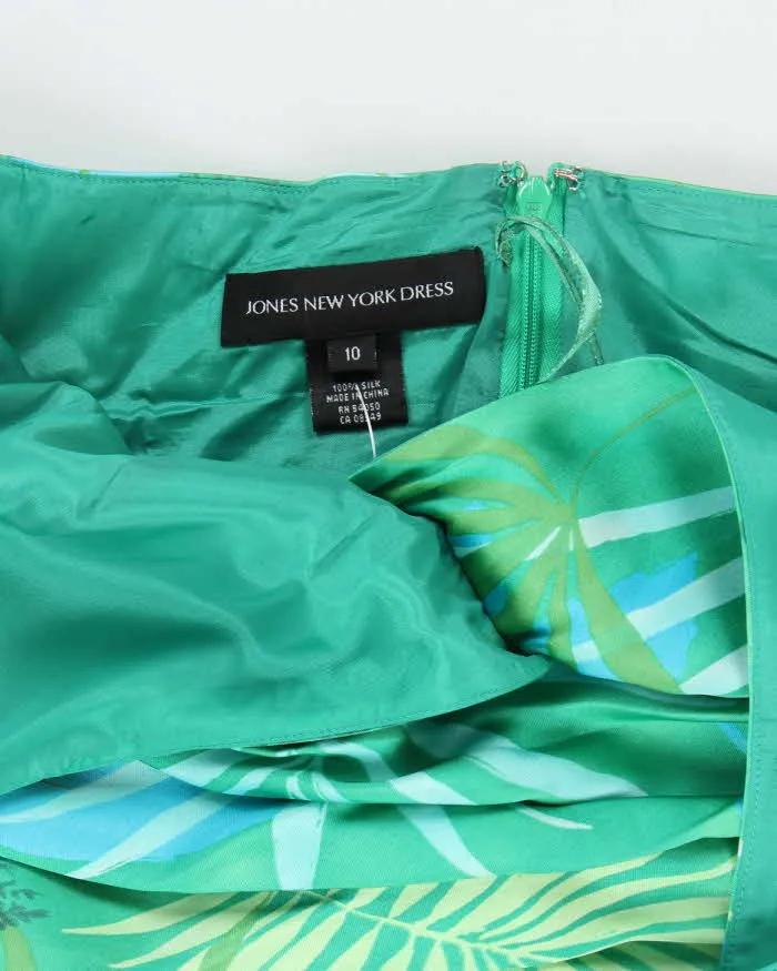 Vintage Y2k 00s Jones New York Silk Halter Neck Dress - M sold by Rokit product image thumbnail 5