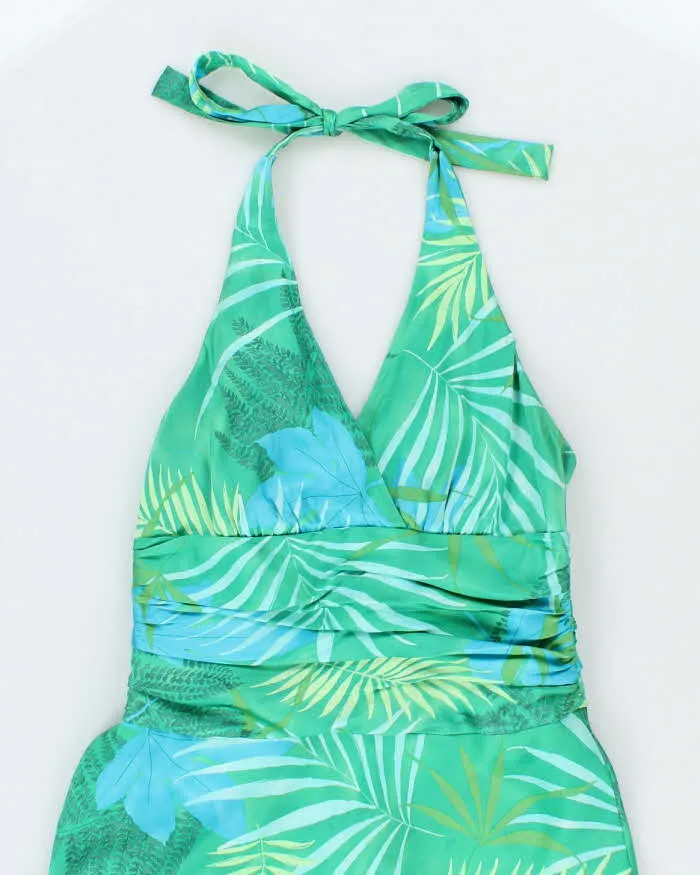 Vintage Y2k 00s Jones New York Silk Halter Neck Dress - M sold by Rokit product image thumbnail 3