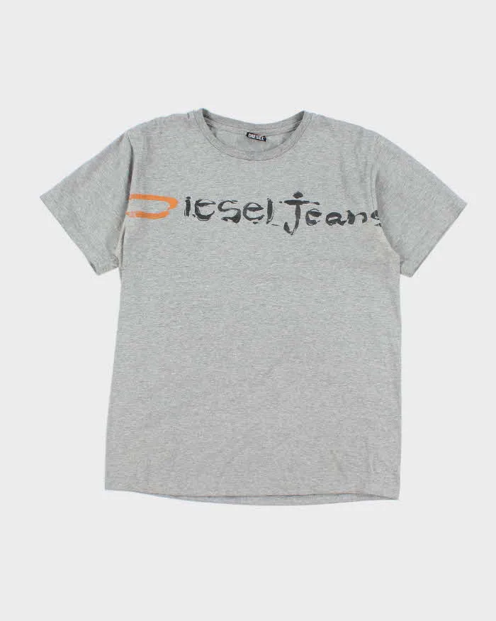 Vintage 2000's Diesel Spell Out Graphic T-Shirt - S sold by Rokit