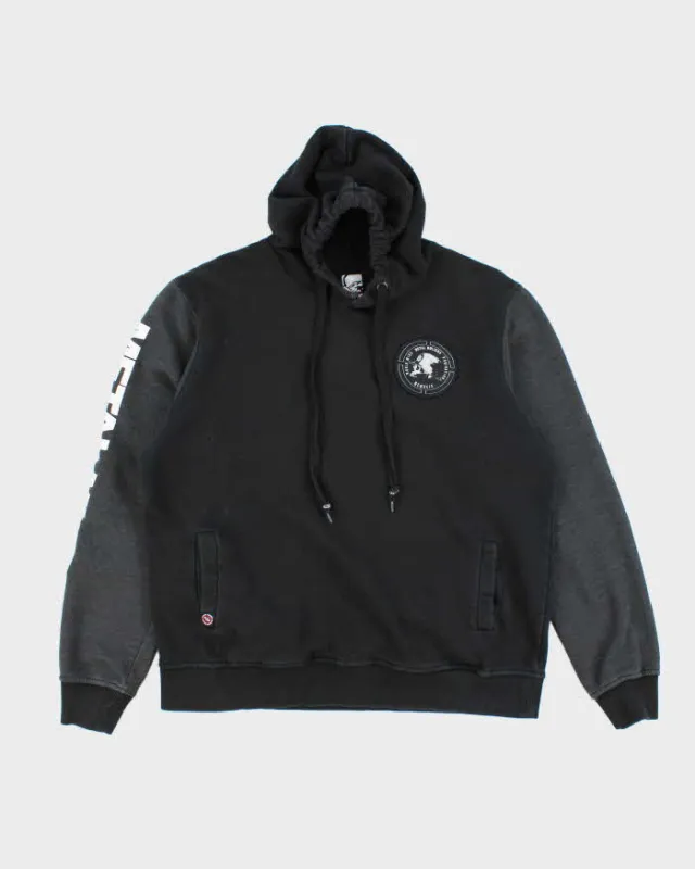 Vintage 2000's Metal Mulisha Gothic Print Hoodie - XL sold by Rokit