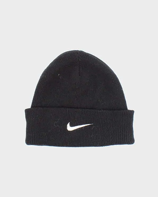 Vintage Y2K Nike Embroidered Swish Beanie - OS sold by Rokit