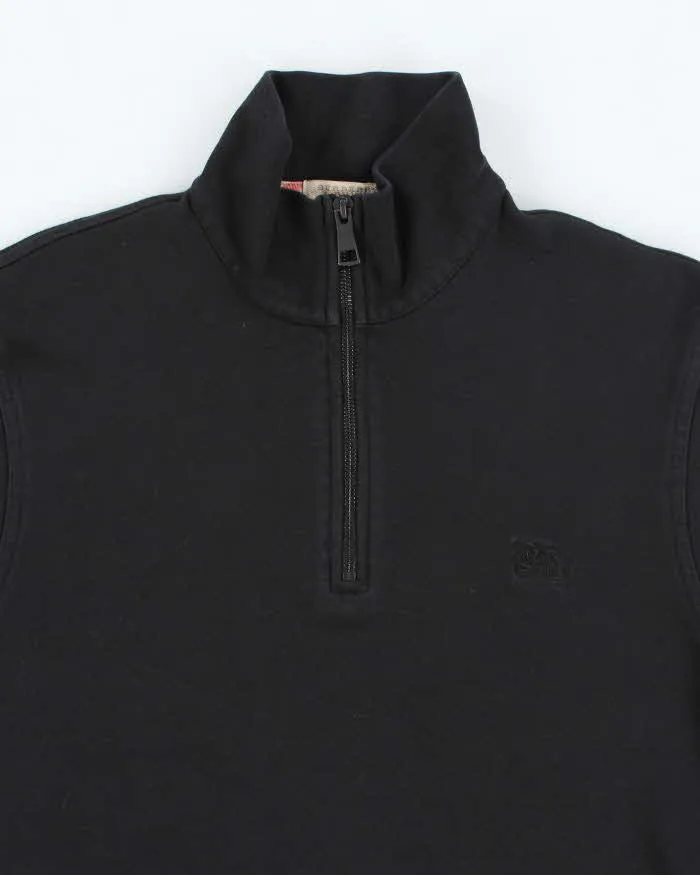 Vintage 2000's Burberry Brit Blackout Quarter Zip Fleece - S sold by Rokit product image thumbnail 3